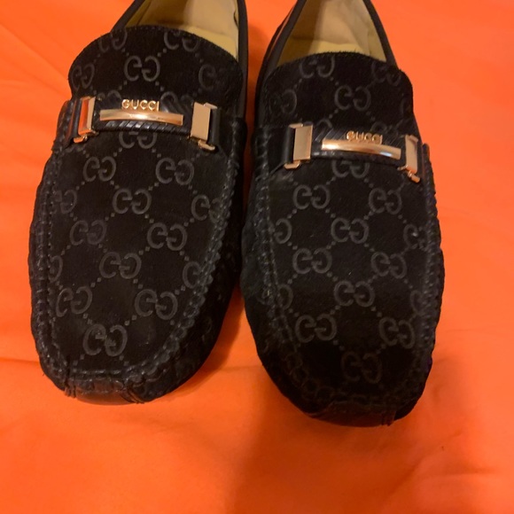 Gucci Men Loafers Black and Gold 44 size main image 6
